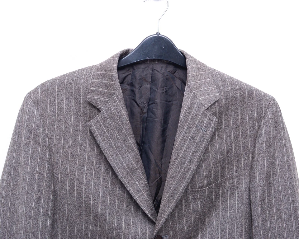 BOGLIOLI x ERMENEGILDO ZEGNA L шерсти блейзер костюм Великобритании 42 США куртка спортивное пальто ЕС 52 - Изображение 2 из 4