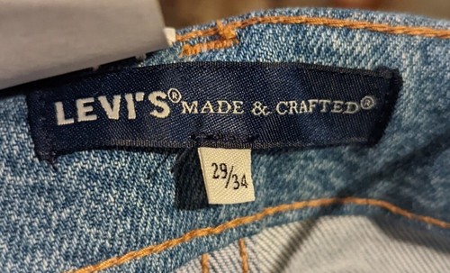 Levis Men's Made And Crafted Bow Legged Straight Rodeo Blue 29X34, 30X32, 32X34 - Picture 8 of 12