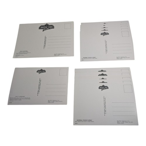 Universal Studios Florida Bates Motel ET Postcards Unused 1990s 12pc - Picture 2 of 6