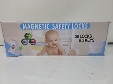 Magnetic Safety Locks 20 Locks 3 Keys ECO-Baby Keep Baby SAFE NEW in Box