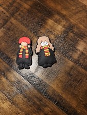 Lot Of 2 Harry Potter Charms For Croc Shoes Or Bracelet 48