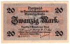 MEMEL 20 Mark (1922) RADAR s/n 120021 AU Klaipeda Lithuania Germany