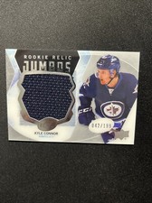 16-17 UD ICE Hockey Rookie Relic Jumbos Jersey RRJ-KC Kyle Connor /199