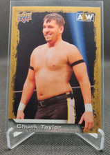 2022 Upper Deck AEW Gold #65 Chuck Taylor Best Friends wrestling card