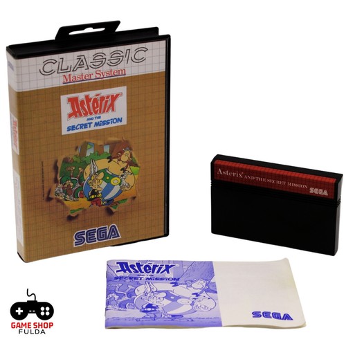 Sega Master System Spiel | Asterix and the Secret Mission