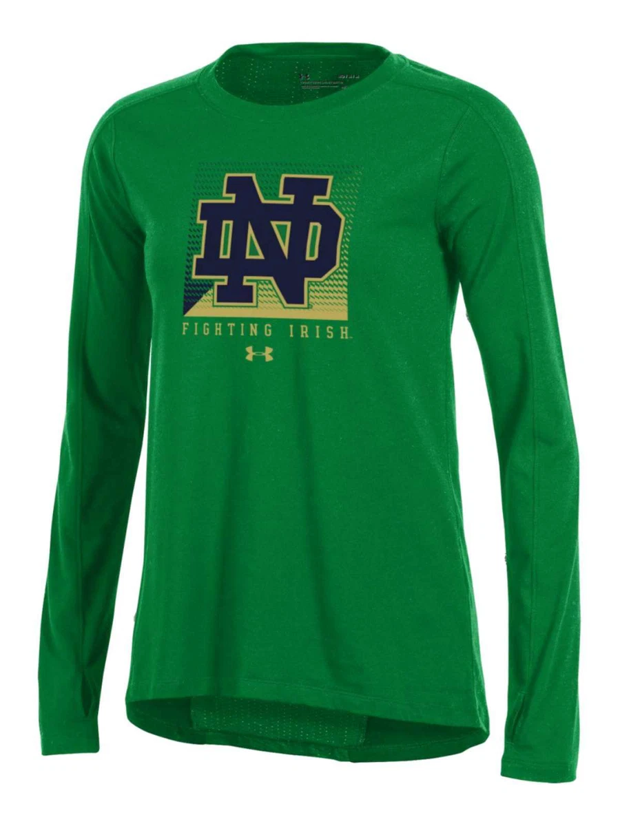 Notre Dame Fighting Irish Under Armour WOMEN S Mesh Back Long