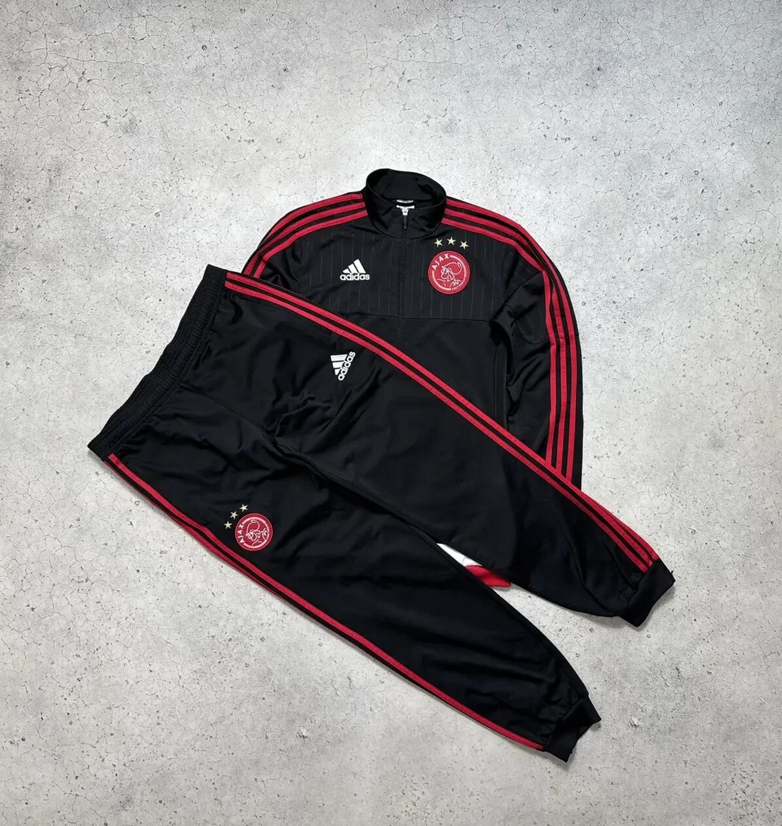 Adidas FC Ajax Amsterdam Vintage Football Track Suit Y2K | eBay