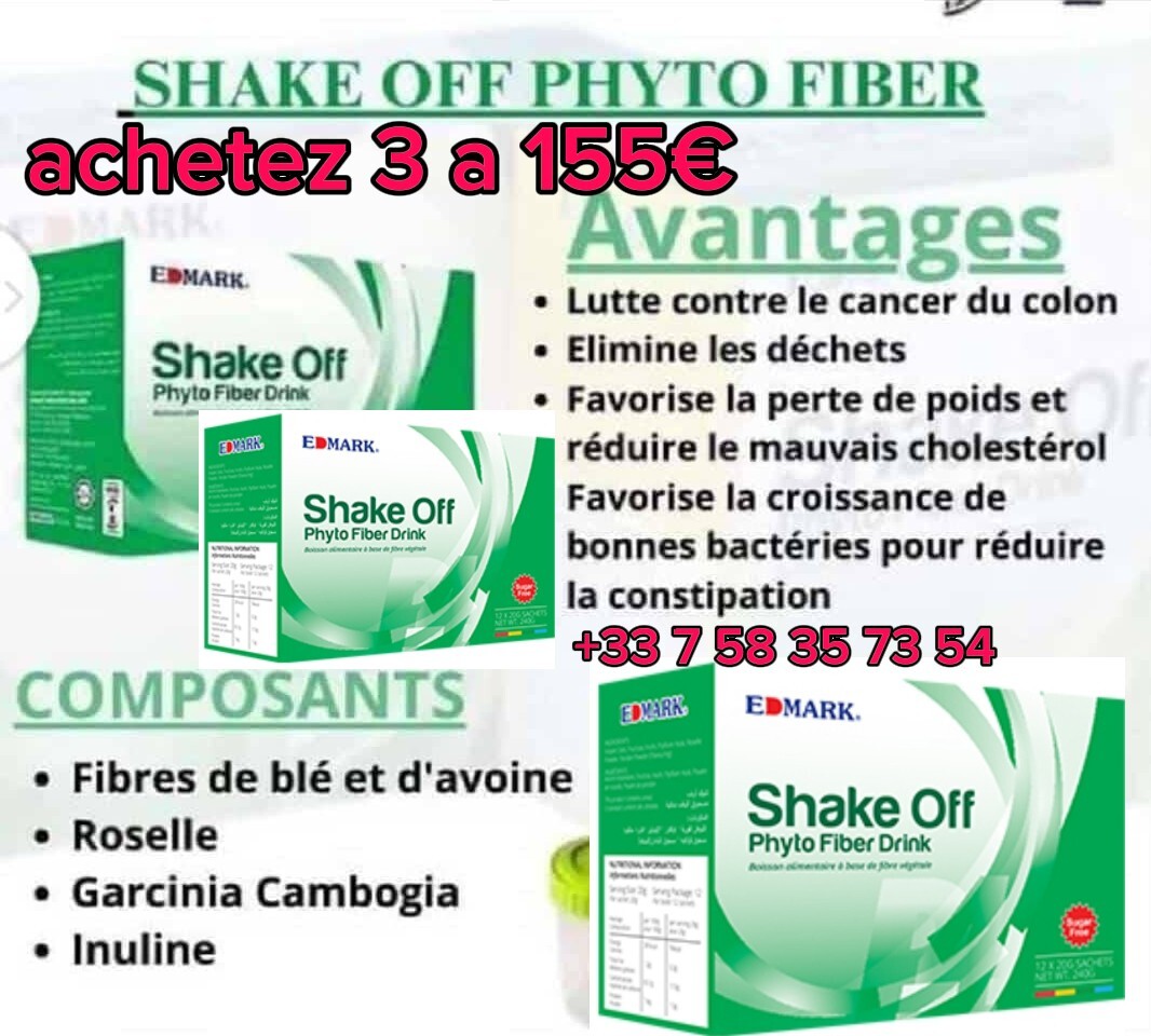 Complément alimentaire perte de poids Shake Off Edmak brûleur de graisse et minceur