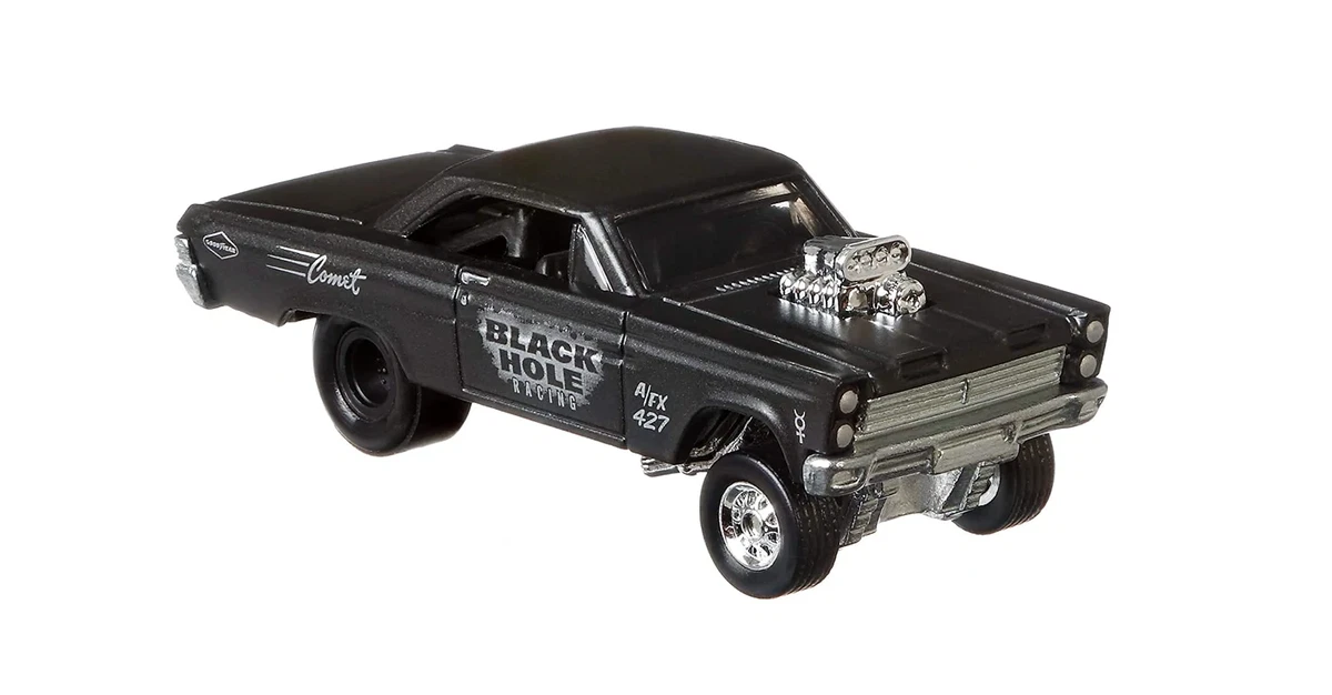 Hot Wheels - '65 Mercury COMET - Black Hole GASSER - new