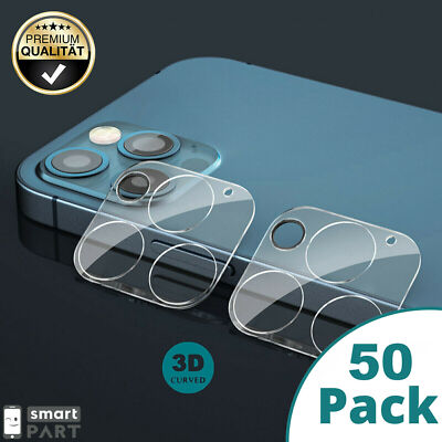 50x 3D Kamera Schutzglas Für iPhone 12|Pro|Max|Mini Cam Protection Glass Set B2B