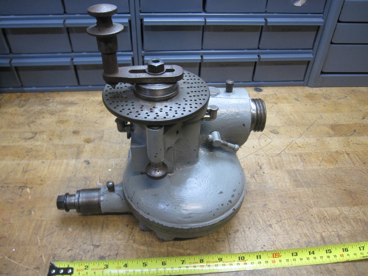 Van Norman 57-2156 hand or gear drive swivel spiral dividing