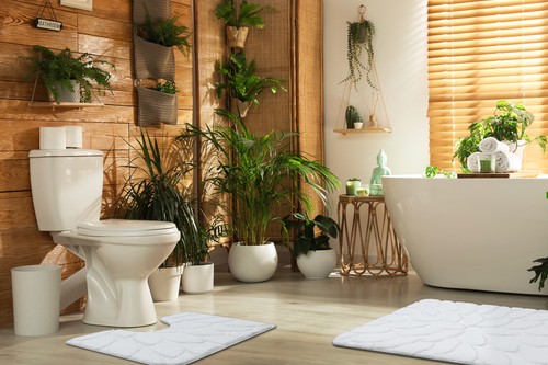 Amazing Modern Two-piece BATHROOM set RUG soft SUPREME STONES non-slip white - Picture 2 of 10