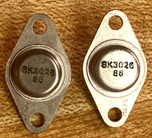 SK3026 NPN Silicon Audio Power Output Transistor - NOS - Picture 4 of 7