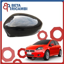 Calotta Specchietto Fiat Grande Punto EVO Retrovisore Specchio Sinistra Carbonio