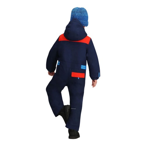 Obermeyer Quinn One-Piece Kid's Winter Jumpsuit, Midnight Navy, 3 - Picture 4 of 4