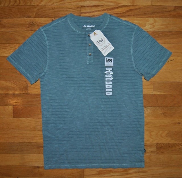Select Texure Stripes Henley Men 