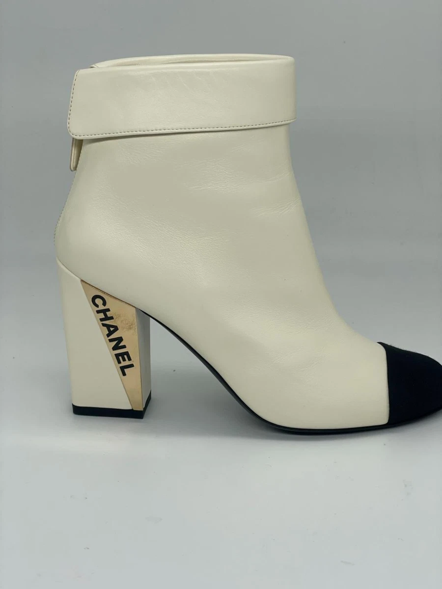 Chanel short hotsell boots 218