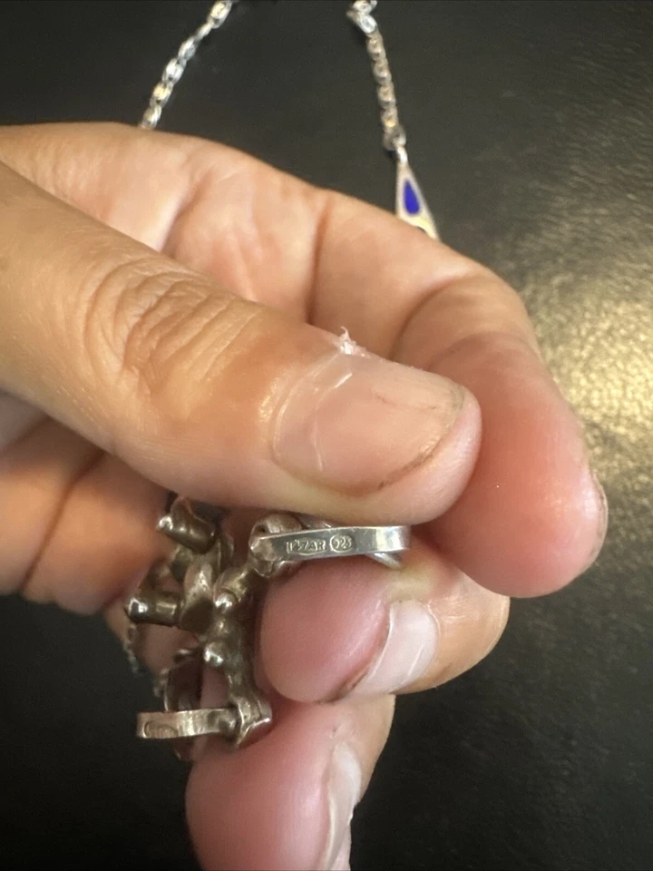 Collana Argento 925 Vintage - Immagine 4 di 4