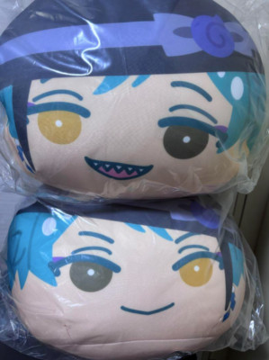 Disney Twisted Wonderland Jade & Floyd Big Manju Cushion 40cm 2 sets japan anime