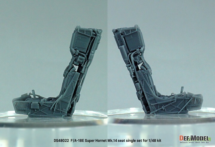 DEF Model 1/48 F/A-18E Super Hornet Mk.14 seat single set for Meng