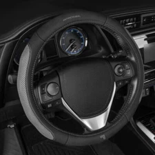 AntiMicrobial Soft Mesh Grip Steering Wheel Cover Universal Size 14.5 - 15.5"