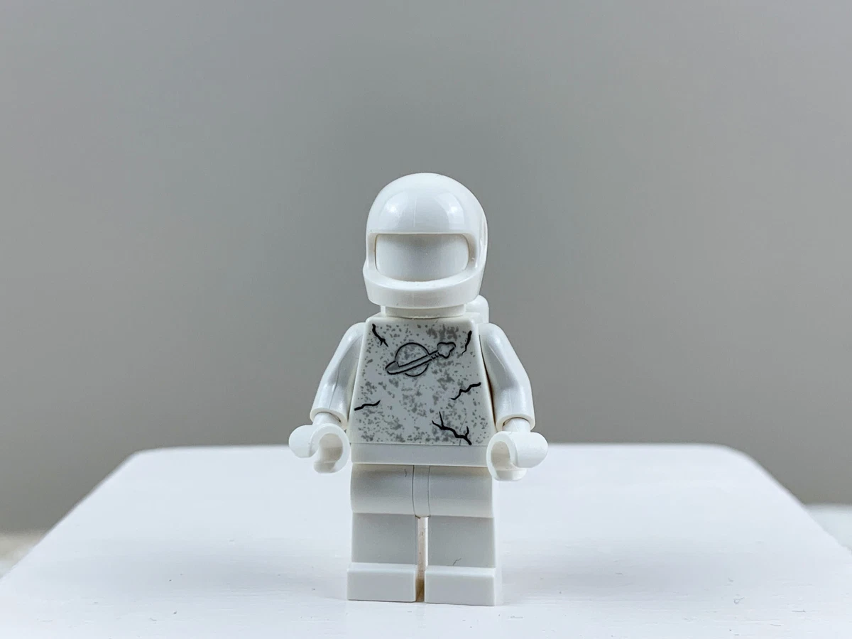 LEGO Space Police Minifigure White CLASSIC SPACE STATUE 5974 Galactic Enforcer