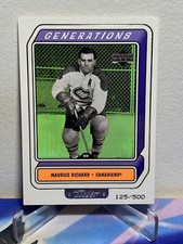 1999-00 Upper Deck RETRO MAURICE RICHARD #G6A GENERATIONS LEVEL 2 SP 125/500