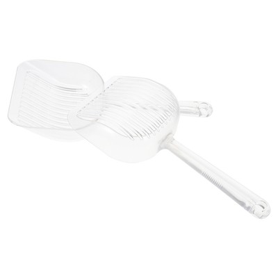  2 Pcs Foldable Cat Wheel Litter Shovel Filter Practical Scoop