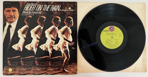 Francis Lai - Rider On The Rain OST 1970 lp Capitol lime green Bronson Jazz Funk