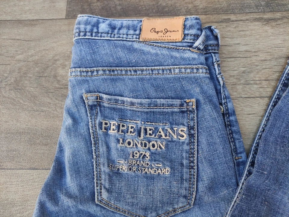PEPE jeans london pantalone bambina denim kid pant |TG.8 Foto 4 de 4