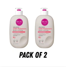 eos Shea Better Body Lotion- Coconut Waters, 24-Hour 16 Fl Oz (Pack of 2) 