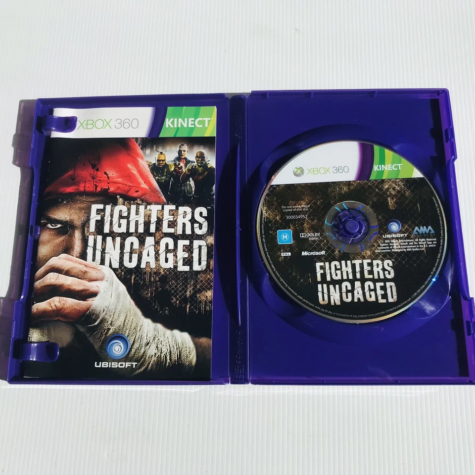 Fighters Uncaged Microsoft Xbox 360 Game PAL Free Postage Kinect - Image 3 of 3