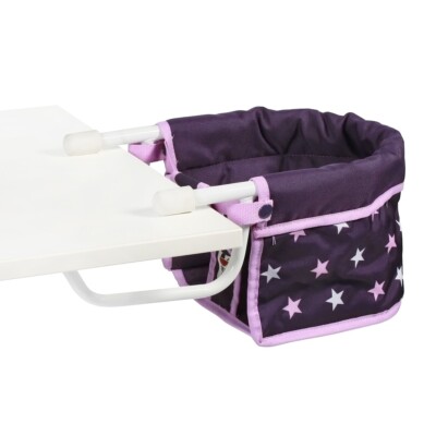 Bayer Chic 2000 Puppen-Tisch-Sitz Stars lila TOP