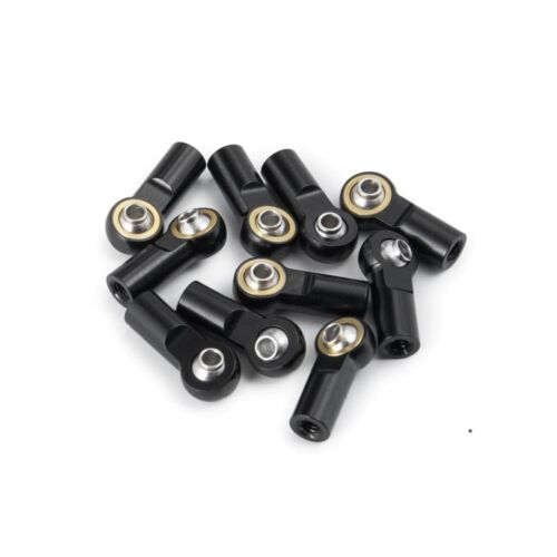 10x CW M4 Ball Head Link End Holder Tie Rod Silver Blue Red Black Titanium 22mm - Picture 4 of 7
