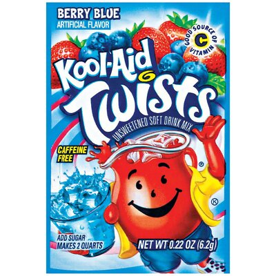 Kool-Aid Unsweetened Caffeine Free Mixed Berry Zero Calories Powdered Drink Mix