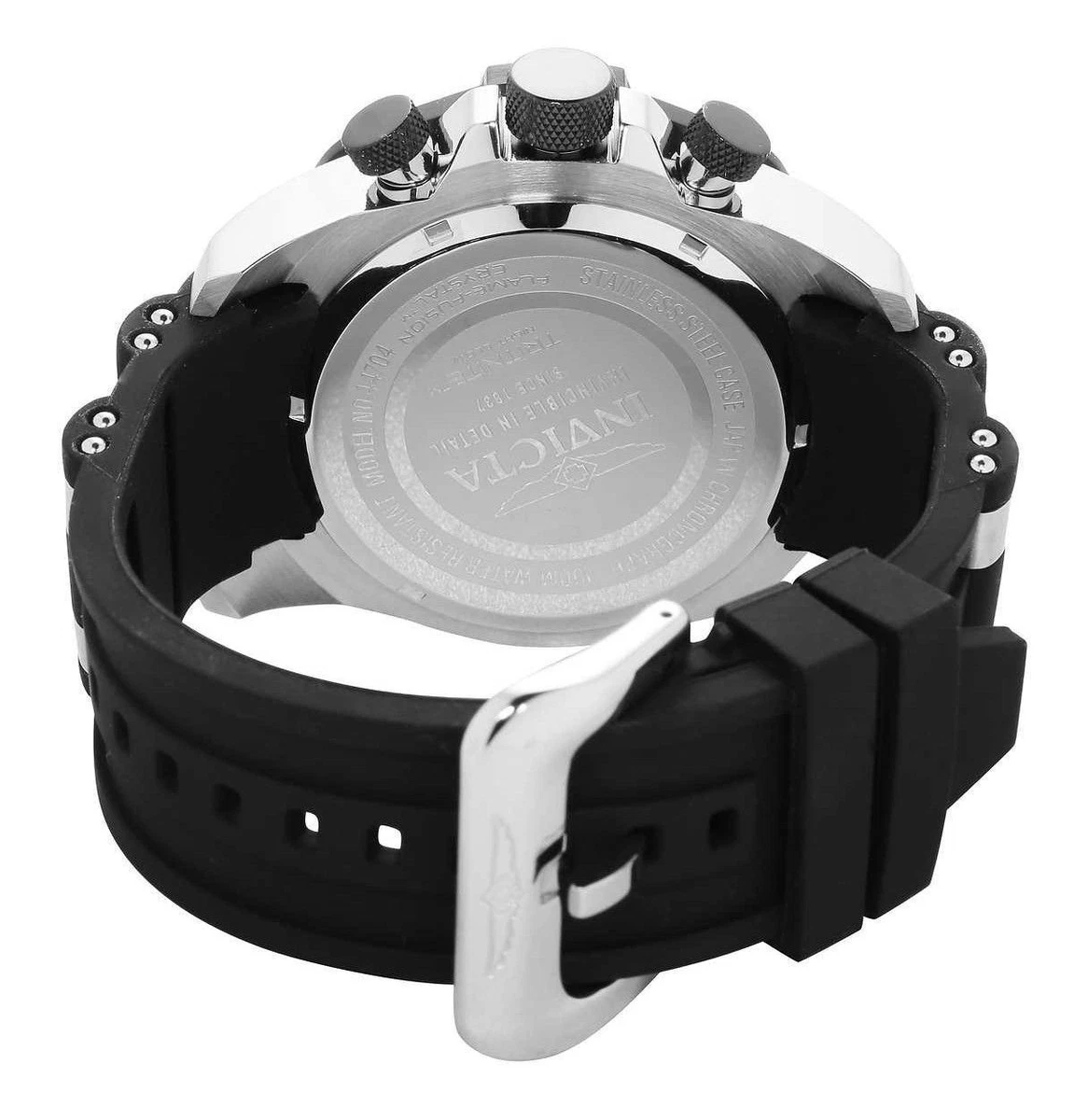 Invicta Pro Diver Chronograph Black Dial Quartz 44704 100M Men s
