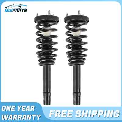 Pair Front Struts Shock Absorbers w/ Coil Spring FIT 06-10 Hyundai Azera Sonata