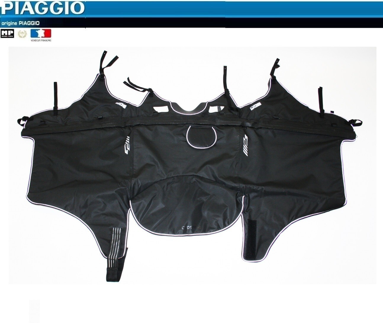 Tablier couvre jambes Piaggio MP3 300 HPE : fini les jambes mouillées en hiver