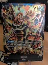 Special Nappa Dragon Ball Legends Shallot Fusion World CCG Foil DBZ Saiyan Saga