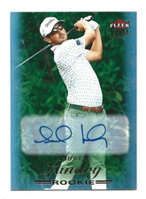 Andrew Landry AUTOGRAPH Rainbow 2023 Fleer Ultra AUTOGRAPH PGA Tour Golf Card