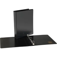 HITOUCH BUSINESS SERVICES Simply Economy 1/2" 3-Ring View Binders Black