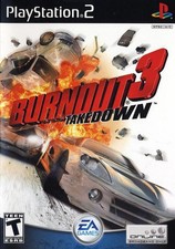 Burnout  3: Takedown Playstation 2 PS2 Complete CIB Disc Near Mint Tested 