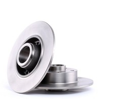 2x BOSCH Disque de frein Arrière pour RENAULT Clio IV 3/5 portes (BH) 260mm