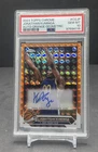 Jonathan Kuminga 2023-24 Topps Chrome Orange Geometric Auto #CG-JP PSA 10