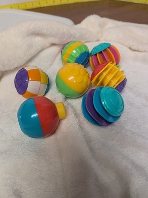 Playskool Roll a Round Sensory Balls Lot of 7