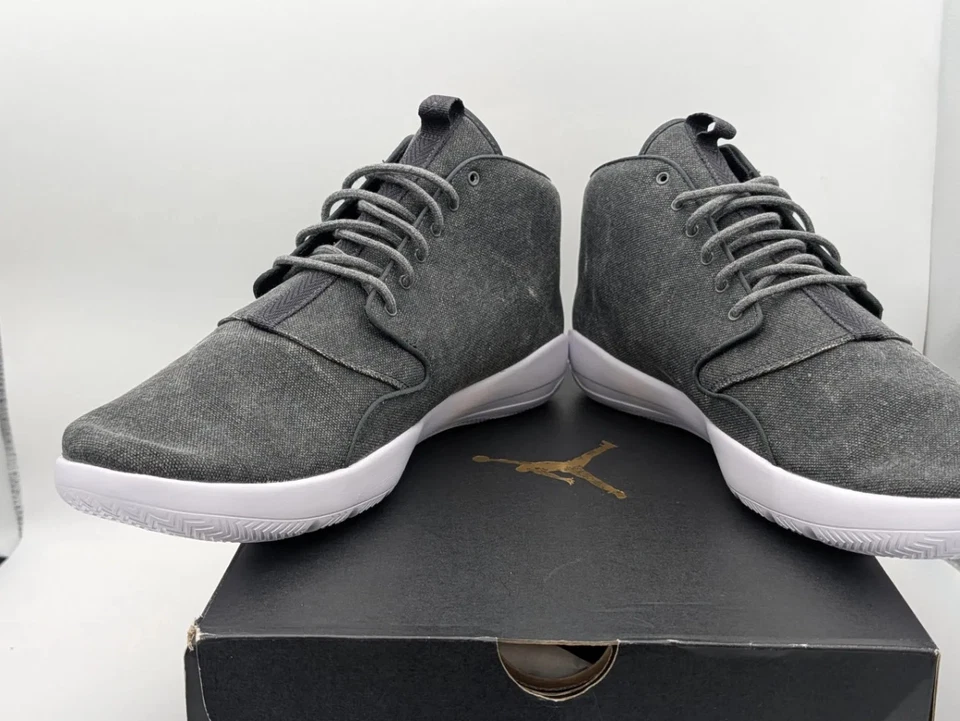 Jordan Eclipse Chukka Men's Sneakers Size 15 Anthracite Black White 881453 006 - Image 3 of 4
