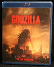 "GODZILLA" 2014 2-Disc DVD/Blu-Ray Set