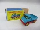Matchbox Lesney Regular Wheels #49 Unimog- blue and red, boxed