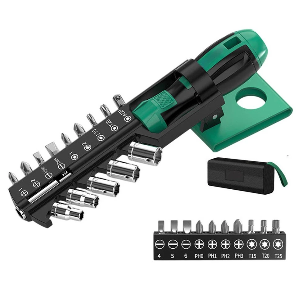 Metric Nut Driver Set Hollow Shaft Hex Socket Wrench for Quick Home Repairs - Image 2 of 4