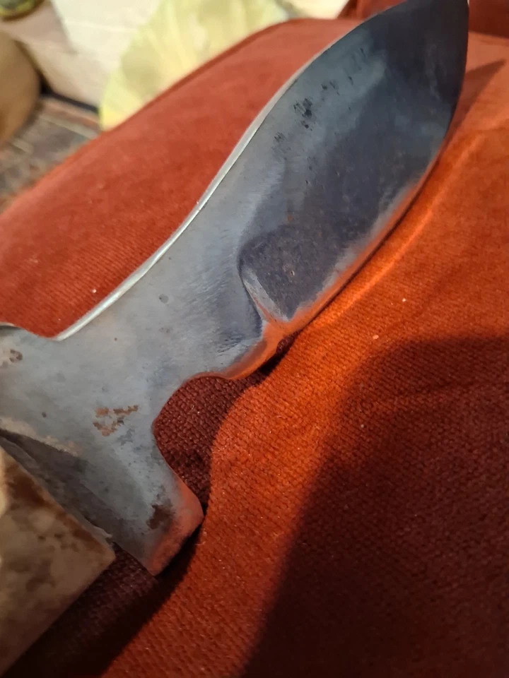 EARLY HUNTING KNIFE BY B - Image 4 of 4